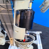 Actuador Lineal de Imán Permanente sin Escobillas de Alta Potencia 48V CC 2000N 150mm/s 300W 3000RPM Servomotor de Servicio Pesado para Robot Humanoide