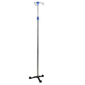 Infusion Pole High Quality Stainless Steel Hospital IV Pole Stand Height Adjustable Infusion Pole - Product Image 2