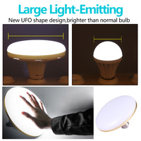 Ampoule LED E27 B22 220V en gros de Chine, 15W 20W 30W 50W 60W, Ampoule LED haute puissance, Ampoule LED UFO SKD