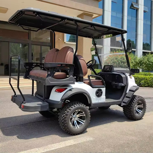 Trung Quốc 48V/72V Lithium Đường Phố Hợp Pháp Nâng Xe Golf <span class=keywords><strong>Buggy</strong></span> Giá Rẻ 2 4 Chỗ Ngồi Off Road Golf Giỏ Hàng Điện Săn Bắn Golf Xe - Product Image 3