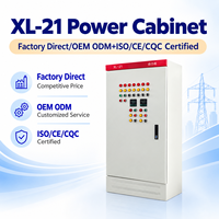 Armoire de commande électrique XL-21 IP30 en acier, boîtier de distribution d'énergie, vente en gros d'usine pour le contrôle de moteurs industriels