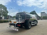 Camion-citerne à eau diesel à énergie nouvelle, directement de l'usine, pour la suppression de la poussière et le lavage des rues, portée 8-12m