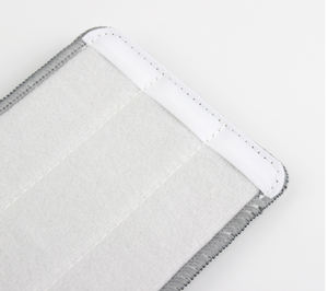 Recharge de serpillière en microfibre personnalisable et écologique, 80-90% de déshydratation, avec doubles boucles, pour nettoyage sec/humide - Product Image 2