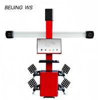 Equilibrador de Ruedas 3D BEIJING WS Ws012, 4 Ruedas, 250W, 220rpm, Pantalla LED, Herramientas para Taller de Neumáticos, Peso Máximo de Rueda 75kg, 220V, 12 Meses de Garantía