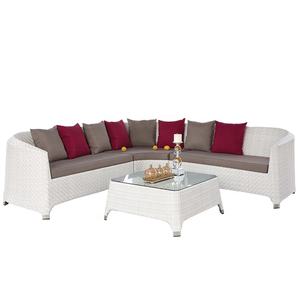 أريكة زاوية خارجية من OSMEN Edinburgh 4 طقم V أثاث من الخوص الخوص الخوص - Product Image 4