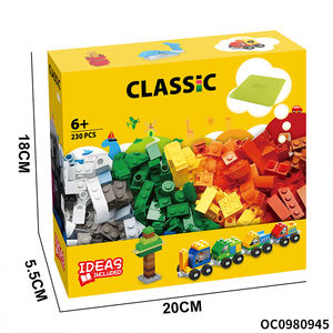 Juguetes Desarrollo intelectual Regalos <span class=keywords><strong>Kidd</strong></span> Early Educational Cartoon Train Ensamblado Technical Mini Bricks Building Blocks - Product Image 6