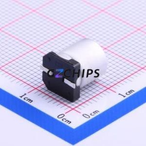 ตัวเก็บประจุแบบไฮบริดของเหลว-ของแข็ง HHXB250ARA221MHA0G ทำจากอะลูมิเนียมอิเล็กโทรไลต์ ชนิด SMD ขนาด D8xL10 มม. - Product Image 2