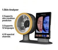 Analyseur de peau du visage, trichoscope, analyseur de cheveux du cuir chevelu, caméra, scanner facial 3D, analyseur de traitement de la perte de cheveux, diagnostic cutané