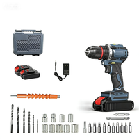 Petite perceuse électrique sans fil 21V au lithium rechargeable avec mandrin auto-serrant – Qualité professionnelle pour la construction, portative, OEM