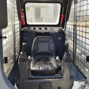 हॉट बिक्री वेसन मिनी स्किड स्टीड लोडर 4x4 ट्रैक व्हील लोडर मशीन 1100 किलोग्राम 1200 किलोग्राम बाल्टी क्षमता जापानी एपा यानमार इंजन पंप - Product Image 4