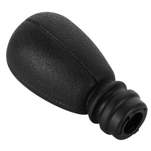 Pommeau de levier de vitesse en cuir noir ergonomique pour voiture Peugeot Citroën, pour modèles 307 308 C2 C3 - Product Image 3