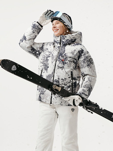 Veste Chauffante Personnalisée pour Ski et Neige, avec Batterie USB, Capuche Courte en Duvet, Modèle TE5550380A – Design Sportif, Élégant et Fonctionnel - Product Image 3
