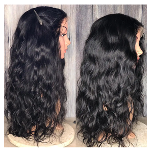 ผมแท้แบบเวอร์จิ้นธรรมชาติ สีธรรมชาติ แบบลอนลึกคลื่นหลวมสไตล์พม่า สำหรับทำวิกผม พร้อมเชือกผูกผมแบบ 360 องศา - Product Image 2