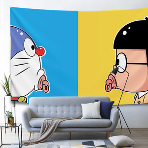 Personalizado hogar 3D Digital impresión de <span class=keywords><strong>Doraemon</strong></span> Anime de dibujos animados tapiz de pared - Product Image 5
