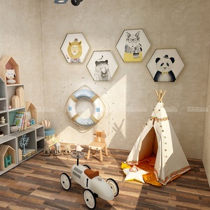 Panel de Pared para Cocina y Baño, 75*300mm, Impermeable, con Diseño de Madera, PVC, Azulejo de Vinilo Autoadhesivo para Piso - Product Image 4