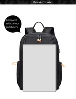 Sac à dos d'ordinateur portable professionnel imperméable personnalisable en stock, grande capacité, pour adolescents, voyages scolaires, sacs d'école de haute qualité