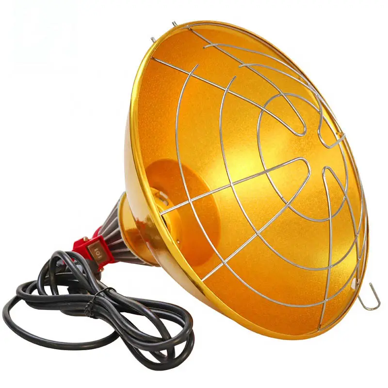 Animal Breeding Waterproof Animal Heating Lamp Farm Equipment for Pig Metal Lampshade Frame