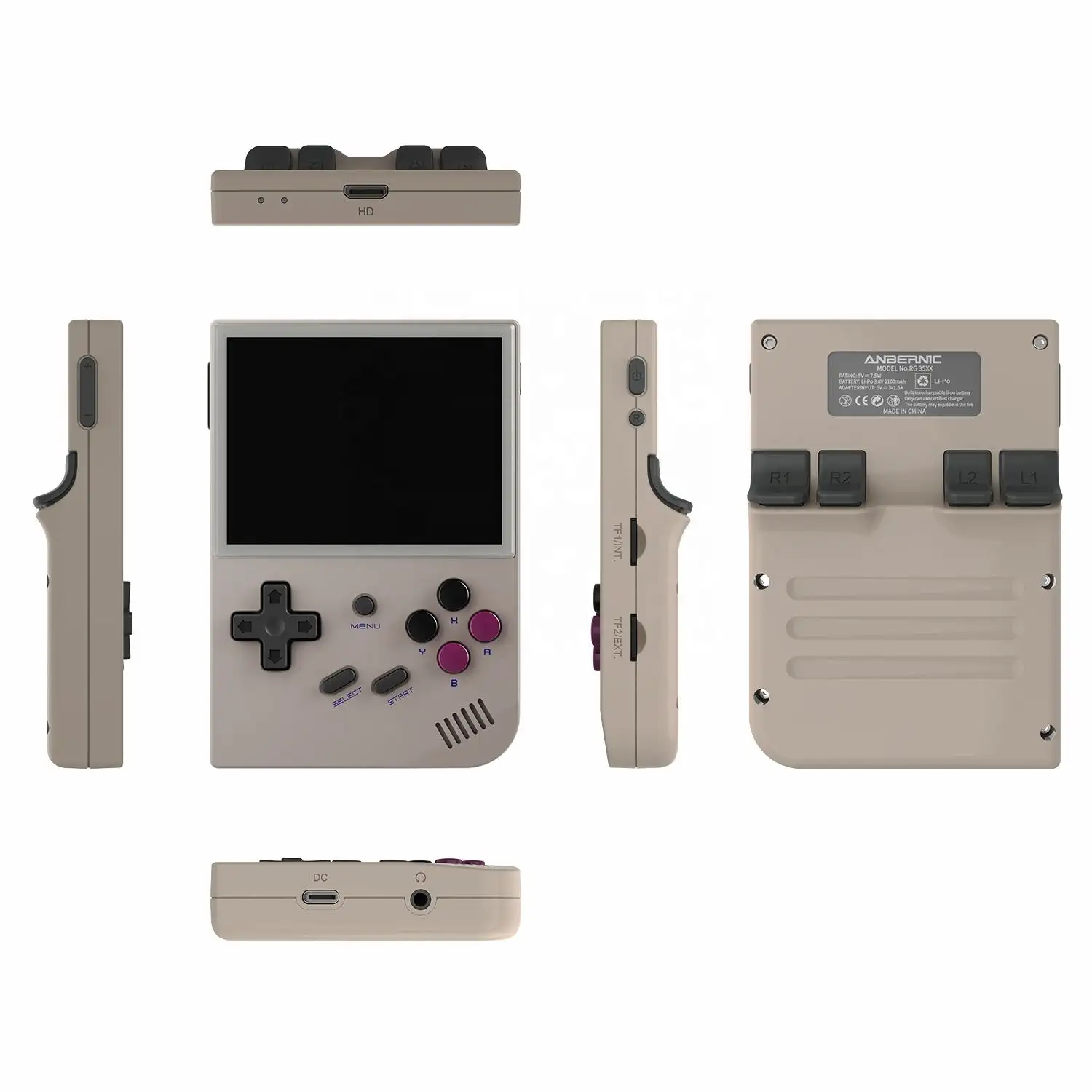 Juegos Consola de juegos portátil Reproductores Consolas de videojuegos retro portátiles Boy Pantalla LCD GameBoy