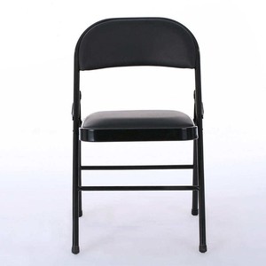 <span class=keywords><strong>Chaise</strong></span> pliante de direction de salle de réunion de conférence avec dossier rembourré en cuir PU de qualité supérieure - Product Image 4