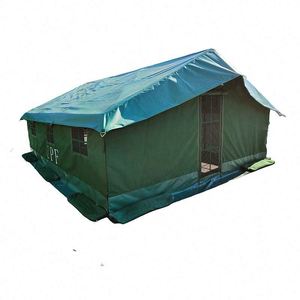 Mejor Tienda de Campaña Militar de Uganda, Grande, Doble Capa, Cuatro Estaciones, Lona Impermeable de 3000mm, PVC/Poliéster, Tipo Tubo, Una Habitación - Product Image 2
