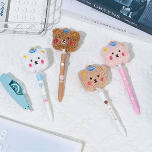 Bút gel kim loại hình gấu dễ thương 0.5mm, đồ chơi viết, quà tặng sáng tạo - Product Image 4