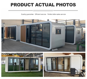 Contenedor Móvil Impermeable Ecológico Tipo Cabaña Apple, de Gran Demanda, para Alojamiento en Zonas Turísticas y Tiendas - Product Image 4