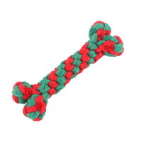 Accessoires pour animaux produits pour chien coton tressé noel ensemble de jouets à mâcher pour chien animal
