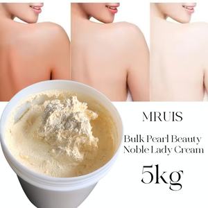 Crème Visage Blanchissante Perle d'Or 5kg de Haute Qualité en Gros - Niacinamide & Ginseng Bio Nourrissant Hydratant pour Femmes - Product Image 3