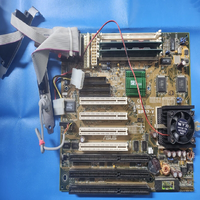 Placa Base PLC SP97-V/SIS 5598 + ATI 3D II+ 4 MB + 16 MB de RAM + Pent. Suministro al por Mayor de MMX 200Mhz