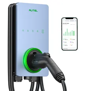 Autel EV estación de carga 50 Amp borne de recarga voiture lectrique App Control estación de carga de coche eléctrico Home