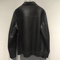 Veste de moto en cuir véritable de peau de mouton noir pour homme, prix d'usine bas, douce, élégante, pour un usage quotidien, qualité supérieure, en stock