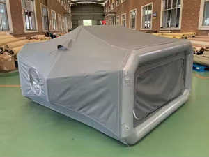 Lều bơm hơi dạng viên nang bốn mùa chống thấm nước đáy PVC hai lớp XFD bán buôn, kích thước 2000-3000mm, dùng ngoài trời - Product Image 3