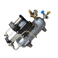 Modèle USUN: AB05T-20L système complet de pompe d'amplificateur de pression d'air 20-35 Bar avec réservoir de 20 L et régulateur de pression