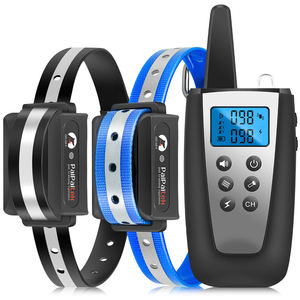 Certificado CE/Rohs/FCC con patente, productos de entrenamiento de mascotas a prueba de agua, <span class=keywords><strong>collar</strong></span> de entrenamiento de perros con control remoto - Product Image 1