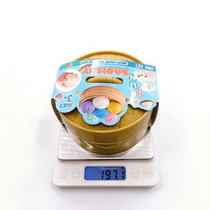 New Arrival Colorful Promotional Toy Cute Dumpling Bun Bao Squishy Stress Ball Smile Face Steamed Bun <b>Fidget</b> Toy with Steamer - Product Image 6