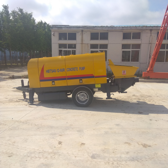 Цена по прейскуранту завода-изготовителя HBTS40-12-66R бетононасос машина высокое качество дизельный насос, бетононасос машина смесителя