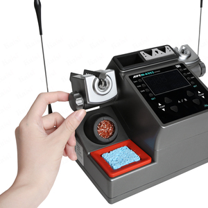 AIFEN A902 Dual-Lötstation für Lötkolben zur Reparatur von Mobiltelefonen und Elektronikprodukten, Kompatibel mit 115/210/245 Lötspitzen - Product Image 2