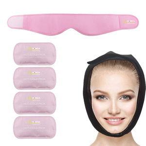 Nuevo Producto: Compresa Facial Fría y Caliente con <span class=keywords><strong>Gel</strong></span> de Hielo para Aliviar el Dolor de Extracción de Dientes del Siso, Una Banda con Cuatro Compresas de Hielo - Product Image 2