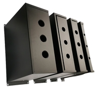 Armoire de montage en rack pour DVR CCTV XYY, tiroir 1U 2U 3U 4U 19 pouces avec serrure
