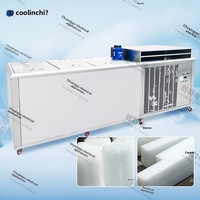 Machine à glaçons automatique commerciale à refroidissement par air, modèle CYBZJ-2, pour la production de glace fraîche pour fruits, légumes et fruits de mer