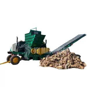 High-Capacity Customizable Tree Root Chipper Wood Crushers Machine for Various Tree Sizes and Types