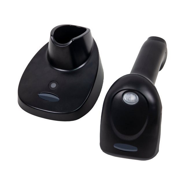 Carav 2D Barcode Scanner Wireless Charge Stand Supermarket Qr Price Bar Code Handheld Scanner 2D Barcode Scanner