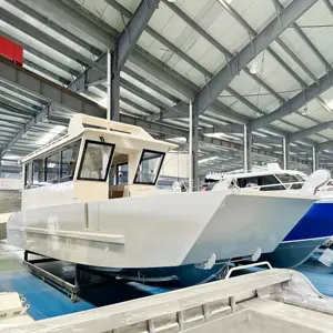 30ft 9m alüminyum balıkçı teknesi 3 ton yük hızı kabin çalışma avcılık tekne iniş zanaat satılık