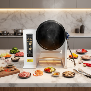 Freidora Automática Comercial Lestov de 220V y 5000W, Metálica, para 3.5KG de Alimentos, Uso en Cantinas, Modelo LT-TGS30, Máquina de Cocina Automatizada - Product Image 4