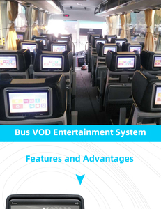 Bupad Tablet Android sistem VOD Bus nirkabel, Monitor Tablet dengan layar sentuh 13.<span class=keywords><strong>3</strong></span> inci untuk sandaran kepala Bus pemutar Multi Media layar <span class=keywords><strong>LCD</strong></span> - Product Image 2