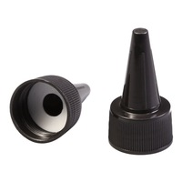 Bouteille en Plastique à Bec Verseur Transparent, Bouteille Compressible à Embout Pointu, Prix Usine, 10ml 30ml 60ml 100ml, avec Bouchon Twist