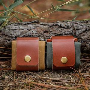 Marsupio Pieghevole in Pelle Chuanyeren, Borsa Multifunzionale per Attività all'Aperto, Campeggio, Escursionismo e Tour - Product Image 5