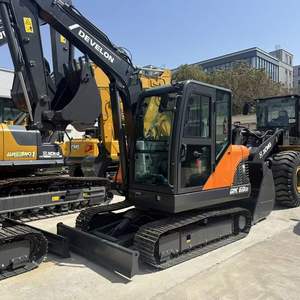 Hot Sale High Performance 6 Ton Doosan DX60D Hydraulic Crawler <b>Excavator</b> Factory Supply Compact Reliable Construction Equipment - Product Image 2