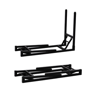 Tavolo Pieghevole Resistente con Telaio in Acciaio, Scrivania Portatile per Giardino, <span class=keywords><strong>Picnic</strong></span>, Campeggio, Barbecue all'Aperto, Patio, Hotel, Riunioni - Product Image 5