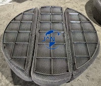 Hestia IDND SUS 316 Knitted Woven Mesh Demister Pad 900x100mm Pemotongan Pengelasan untuk Proyek Minyak & Gas Filter Kimia